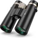 12x42 UHD Binoculars for Adults High Powered Waterproof Large View with Clear Vision & Compact Binocular Essentials for Hunting Camping Cruise Travel Bird Watching Sports