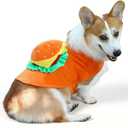 Halloween Dog Costume for Extra Large Dog Funny Hamburger Costume Clothes Pet Fast Food Outfit for Cosplay Dress up Party Supplies