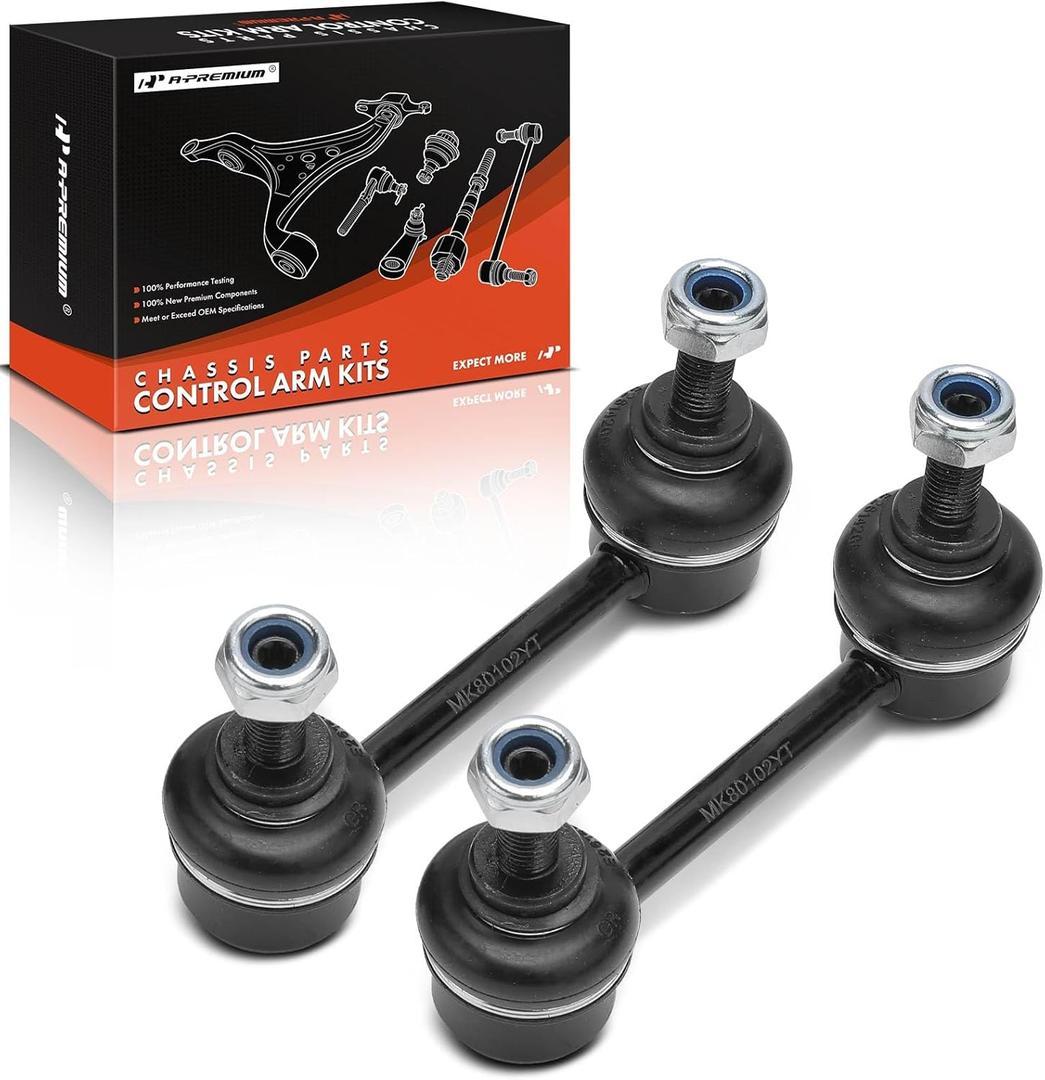 A-Premium 2 x Rear Sway Bar Links Stabilizer Bar Links, Compatible with Ford Mustang 1999-2004
