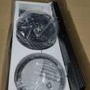 Fanbulous 52" Outdoor Ceiling Fan with Light, IP65 Waterproof, Hook Hanging