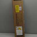 ForPro Full Round Bolster Pillow, Crme, Oil and Stain-Resistant, for Massage and Yoga, 6 R x 26 L