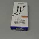 ZGear 6 Foot Flat Sync & Charge Cable For USB C To USB A