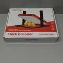 Tepsmigo Chicken Coop Heater, Chicken Heater, Brooder Plate for Chicken Coop Accessories, with Adjustable Temp, Height and Angle, Chicken Heater for Coop, Temp Pet Warmer for Ducklings Kitten Puppy