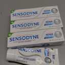Sensodyne Repair and Protect Whitening Toothpaste, Toothpaste for Sensitive Teeth and Cavity Prevention, 3.4 oz (Pack of 4)