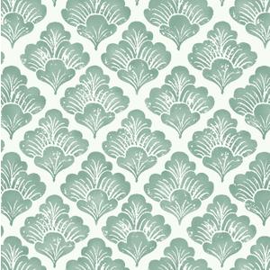 HeloHo Green Peel and Stick Wallpaper Floral Contact Paper Modern Self Adhesive Removable Boho Decorative Wallpaper for Cabinet Living Room Bathroom Decor Vinyl 17.3" X 118"