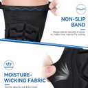 Knee Pads Sports, Basketball Baseball Knee Brace for Men Women Kids Volleyball,Football, Dance-1 Pair (Large)