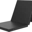 KaRaDaStyle Gymnastics Mat Folding Stretch Mats 71"x24"x2" Exercise Muscle Training Children Play Horizontal Bar Mat Yoga Sports Soundproof Home Use (Black)