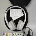 Belkin SoundForm Mini Kids Wireless Headphones w/Built-in Microphone, 30H of Playback Time, Fun Stickers, & Case - Over-Ear Headsets for Online Learning, School, iPhone, iPad, Galaxy, & More - White