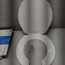 BEMIS Round Plastic Toilet Seat White  