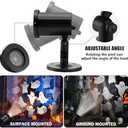 Halloween Projector Lights Outdoor Ghost Rotating Projector Yard Stake Lights Halloween Ghost Projector for Home Theater, Ceiling, Room, Patio, Garden, Halloween, Bedroom Decor