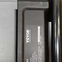 VEVOR Walk-Behind Hand Push Floor Sweeper, 25.6" Sweeping Width Floor Sweeper Manual Non-Electric, 5-Gallon Waste Container, Angle & Height Adjustable Folding Handle for Walkway, Yard, Garage, Patio