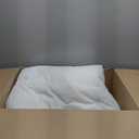 100% Hypoallergenic Down Alternative Mattress Topper Sateen Cotton Shell (Queen)