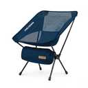 CAMEL CROWN Camping Chair Heavy Duty Backpacking Chair - Ultra-Light Folding Chair with Carry Bag, Portable Compact for Outdoor, Lawn, Hiking, Beach, Picnic, Navy Blue