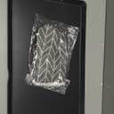 LetFeng 26 Double Burner Griddle Nonstick Double Burner Stainless Steels Stove Top Flat Griddle Coated Cool Touch Handle Oven Safe & Compatible With All Stovetops Black And Silver