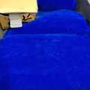 12 Pcs Inflatable Chairs Blow up Couch with Pump,Royal Blue, 33.46 x 23.62 x 25.20 inches