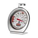 Rubbermaid Thermometer, Classic Large Mechanical Dial, Chrome, Extreme Temperature Range for use in Refrigerator/Freezer/Cooler/Fridge