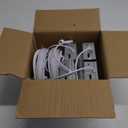 Meconard 4 Pack 4 Inch 5CCT LED Canless Recessed Lighting with Night Light, 2700K/ 3000K/ 3500K/ 4000K/ 5000K Selectable Ultra-Thin LED Ceiling Lights, 9W=75W, 750LM, Dimmable Wafer Downlight ETL&FCC