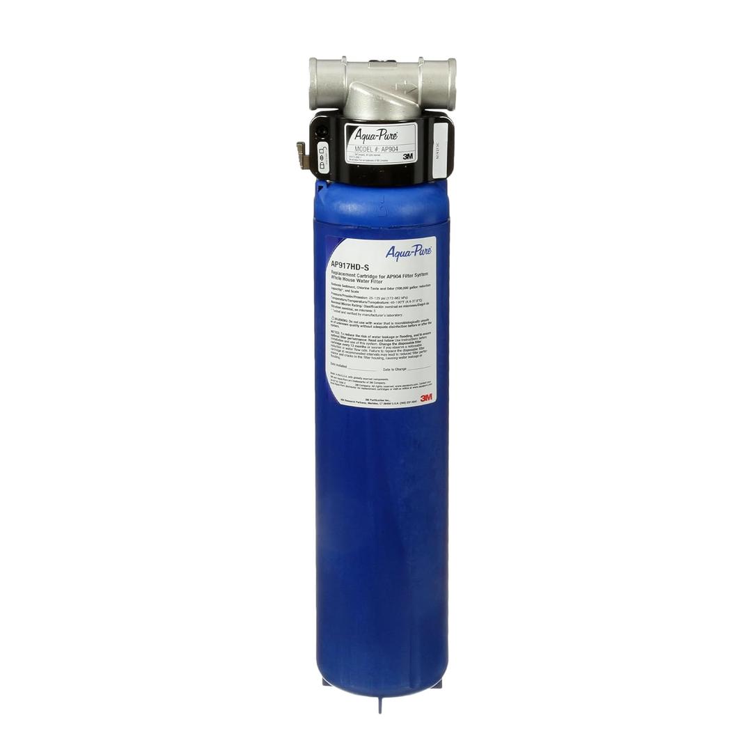3M Aqua-Pure AP900 Series Whole House Water Filtration System AP904
Reduces Sediment, Chlorine Taste & Odor And Scale, 100,000 Gal Capacity, Ideal For Homes With 3+ Bathrooms
