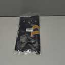 Birthday Door Banner 12x71 Inch Vertical Hanging Decoration Gold Black Happy Birthday Letter Sign Polyester Entryway Welcome Party Backdrop Indoor Outdoor Door Panel Wall Display