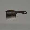 D1 | Large wide tooth Handle comb for Curly Hair, 7.4 Inch Mustache and Beard Comb for Men | Elevates, Preserves Curl, Eliminates frizz | Acetate comb (Tortoise)