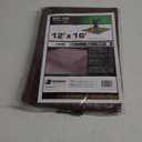 12' x 16' Foremost Tarp 11216 Brown/Green Dry Top Brown/Green 7-Mil Full Size Reversible Tarp
