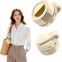 Portable Clip-on Fan Silent Bladeless Mini Fan