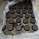 40pcs 12oz Plastic Juice Bottles with Caps, Empty PET Disposable Plastic Bottles, Clear Bulk Drink Containers with Black Tamper Evident Lids for Juicing, Drinking and Other Beverages