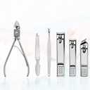 Nail Clippers Set 18 Pieces Stainless Steel Manicure Kit, Professional Grooming Kits, Nail Care Tools with Luxurious Travel Case