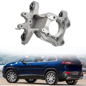 Dasbecan Rear Right Suspension Steering Knuckle Compatible with 2014-2018 Jeep Cherokee L4 V6 2.4L 3.2L Replaces# 5090072AD 5090072AE 5090072 (Passanger Side)