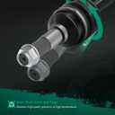 SCITOO Rear CV Axle Shaft Assembly for Yamaha Rhino 700 2008-2009 2011-2013