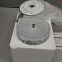 Plodon Baby Food Maker Mini Cute and Small Food Processor Puree Blender Grinder Chopper 1.2 Cup Glass Bowl with 6 Blade Electric (Spaceman-White(One Bowl))