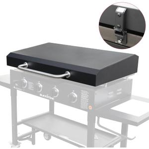 Griddle Lid Back-hinged Design for 36" Blackstone Griddle, Nexgrill, Member Mark Griddle and Other 36'' griddles, Hard Cover Hood with Handle for 36 Inch Blackstone Table Top Griddles