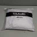 TELALEO 5 Pack Men's Athletic Compression Shirts Sleeveless Workout Tank Top Sports Base Layer Running Basketball (Medium, Black/White(five Pack))