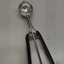 HOMURE H Cookie Scoop 2 Tablespoon, Size #40 Cookie Dough Scoop, 2 Tbsp/ 30 ml/ 1 oz Cookie Scoops for Baking, Spring-Loaded, 18/8 Stainless Steel, Comfortable Grip (Black)