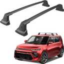 Anti-Theft 220lbs Heavy Duty Roof Rack Cross Bar Compatible with Kia Soul 2020 2021 2022 2023 2024 2025 Roof Rack Cross Bars Aluminum Roof Racks Cross Rail