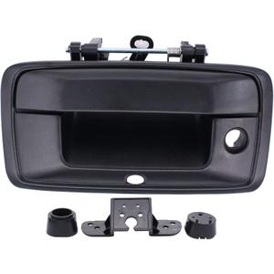 NewYall Tailgate Handle with Backup Camera Hole for 2014-2018 Canyon Colorado Sierra Silverado 1500 2500 3500 23448681 23457650 23128692 84016231