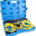 Coil Spring Compressor Tool Heavy Duty Strut Spring Compressor Set, 9921lbs MacPherson Strut Compressor Tool Automotive with 3 Pairs Interchanging Yokes, Universal Car Spring Compressor
