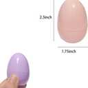 Pastel Color Easter Eggs 48 Piece Colorful Plastic Easter EggsPlastic Eggs Fillable Empty for Gift Baskets or Egg Hunt