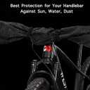 E-Bike Handlebar & Seat Cover - Waterproof Protection, Transport & Weather Resistant