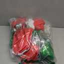 YHFUISK 17 PCS Outdoor Christmas Decorations,12 Inch Large Inflatable Balls,Christmas Ornaments Decor for Front Door Yard for New Year Festive