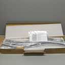 Hardwired Modern Wall Sconce set of Two with Remote Control, Dimmable LED Wall Sconces Lighting set of 2, Big Size Black Wall Light, LED Wall Lamp for Bedroom Living Room Bathroom 40.5" Length