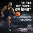 Vega Sport Vegan Protein Powder + Recovery - 30g Plant Based Protein per Serving, Chocolate, 19 Servings, 5g BCAAs, Probiotics, NSF Certified, for Shakes & Smoothies, 1.8lbs (Packaging May Vary)