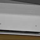 AMADA HOMEFURNISHING Floating Shelves Wall Mounted, 32 x 7 Inch Wall Shelves for Bathroom, Bedroom, Living Room, White Shelves Set of 2