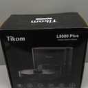 Tikom Robot Vacuum and Mop, 6000Pa Robotic Vacuum Cleaner with Self-Emptying Base, 90 Days Capacity, LiDAR Navigation, Home Mapping, Ideal for Pet Hair, Hard Floors, Carpet (L8000 Plus)