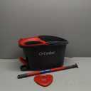 O-Cedar EasyWring Microfiber Spin Mop, Bucket Floor Cleaning System, Red, Gray, Standard