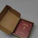 Bible Scripture Cards - 90pcs Wooden Box Prayer Set, Inspirational Verse Notes, Spiritual Faith Message Collection | Daily Encouragement Reflection Gift for Women Men Christian Motivation Devotion