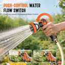 Retractable Garden Hose Reel 1/2" 100ft, 2-in-1 Wall Mount & Portable Auto Rewind Water Hose Reel with Any Length Lock & 180° Swivel, Heavy Duty Outdoor Hose Storage for Garden, Patio and Car Washing