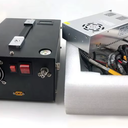 Pcp Air Compressor,4500Psi 30Mpa Auto-Stop Powered by Car 12V DC or Home 110V AC W/Converter Paintball/Scuba Tank Compressor Pump