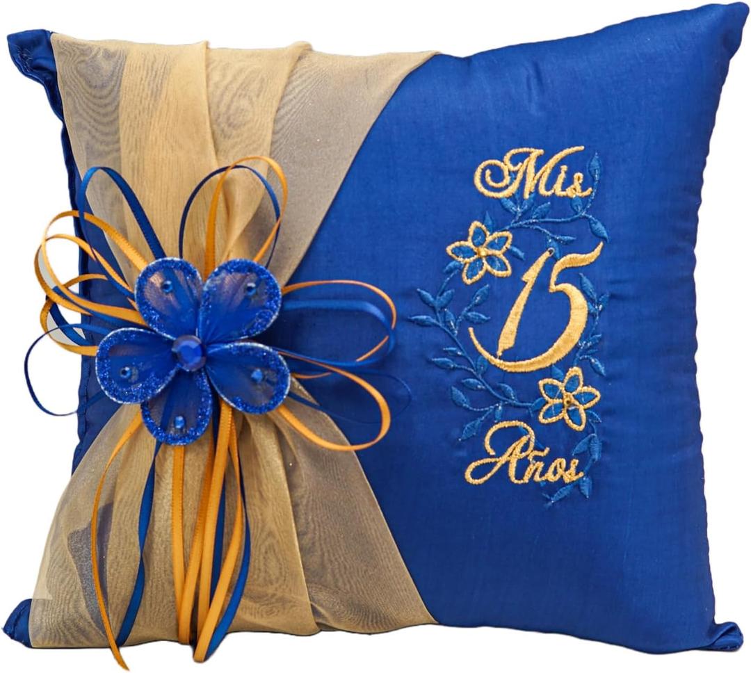 Lassos Boutique Quinceanera Mis Quince Set with Kneeling Pillow, My Sweet 15