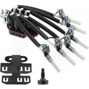 FJ503 Fuel Spider Injector Assembly Fit For Chevy 1996-2006 4.3L V6 Pickups Suburban Express Silverado Replaces # FJ10565 217-3028 833-22102-6 12568332 19210688